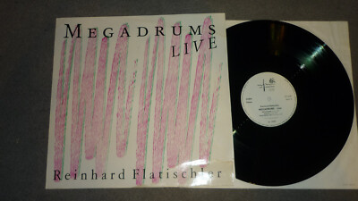 Reinhard Flatischler - Megadrums Live-Pulse Productions 568-31004 Germany - EX