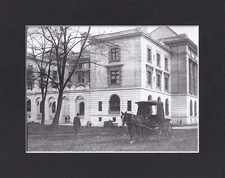 8X10" Matted Print Historical Picture Portland OR: Custom's House,