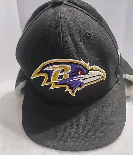 Gorra con orejeras NFL Baltimore Ravens talla 7 1/8 negra - Imagen 18 de 19