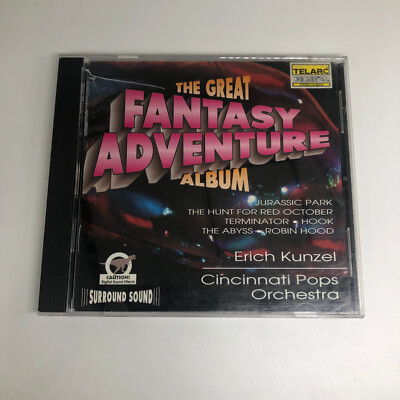 The Great Fantasy Adventure Album by Cincinnati Pops Orchestra/Erich Kunzel (CD)