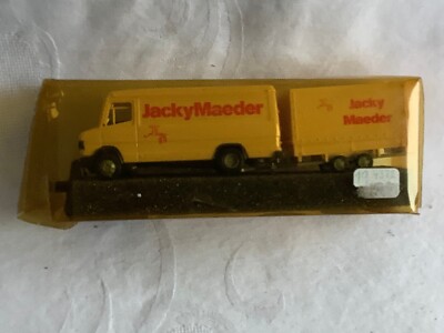   Praliné 4372 HO/1:87 MB 507D mit Hänger ''Jacky Maeder'' (EX248-6R7/4/2)