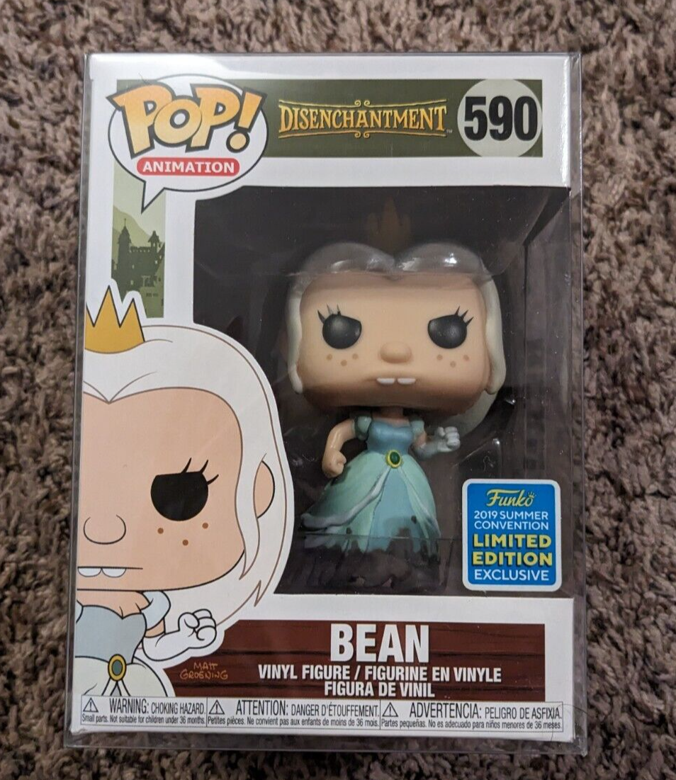 ビーン✨ Funko Pop Bean Disenchantment SDCC Vinyl Figure #590 Animation