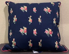 Ralph Lauren Grand Flora Decorative Throw Pillow Indigo Bouquets Linden Collect.