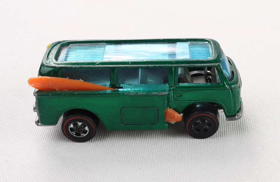 Vintage 1970s HOT WHEELS Mattel Redline Volkswagen Green Beach Bomb Die Cast Van - Image 4 of 4