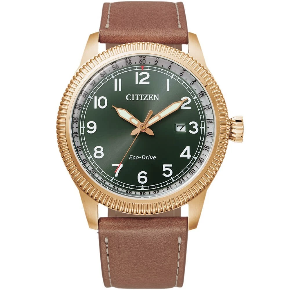 Citizen eco drive 2025 green strap
