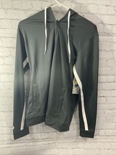 Asics Women  s Large Lani Jacket Steel Grey New With Tag Polyester