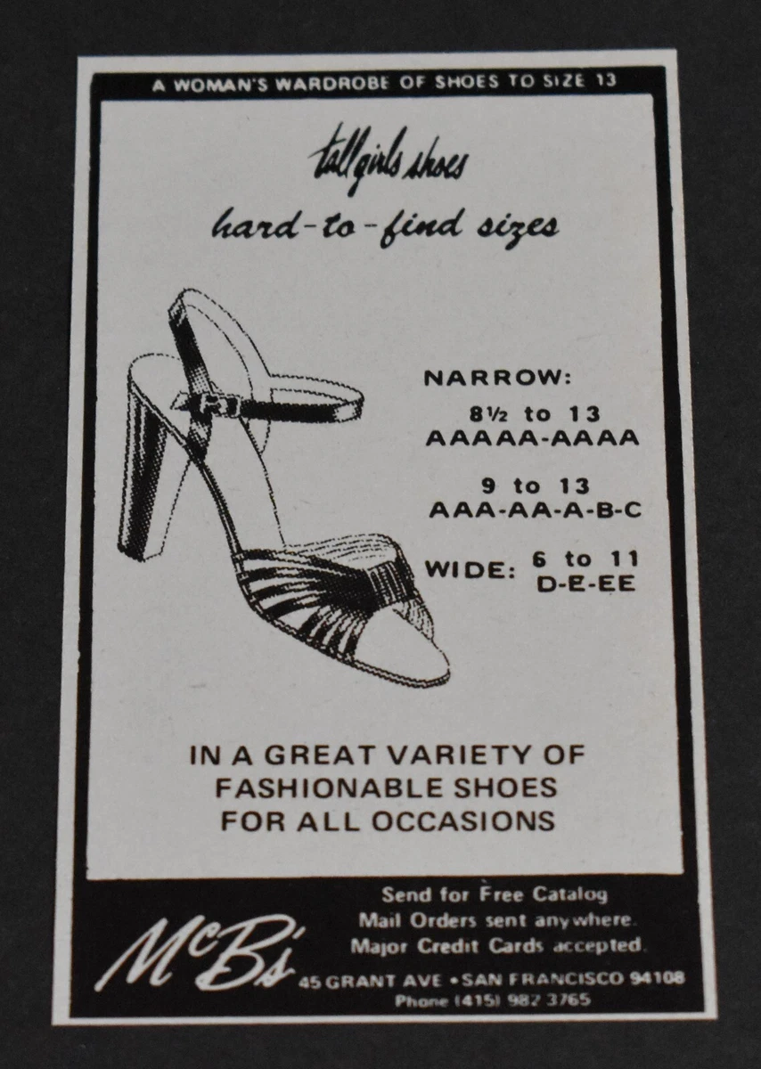 Tall girl shop shoes