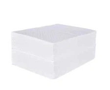 15" x 20" ,Heavyweight Oil-Only Absorbent Pads,  easy disposal,White