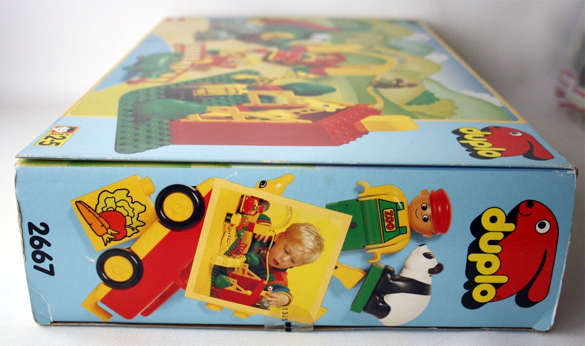 VERY RARE VINTAGE 1995 LEGO DUPLO 2667 ZOO ANIMAL PARK PLAYSET NEW