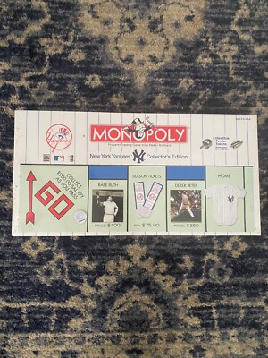 MLB New York Yankees 2000 Collector's Edition Monopoly New SEALED