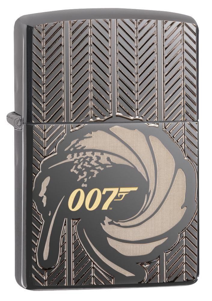Zippo Windproof James Bond Spectre 007 Deep Carved Lighter, 29861