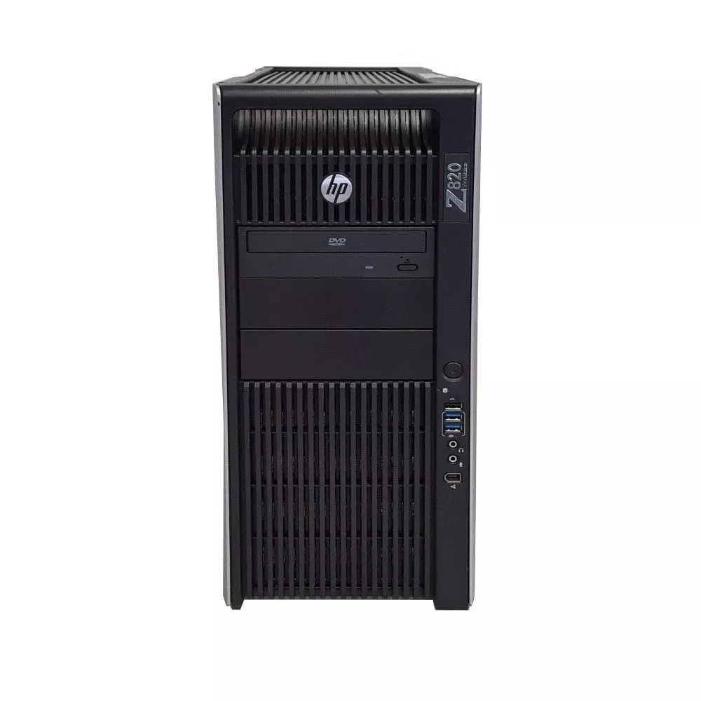 HP Z820 Workstation Dual E5-2690 v2 3.0GHz = 20-Core 64GB RAM 512GB SSD HD  K4000 | eBay