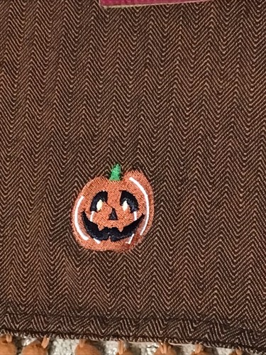 Kitchen Towels Fall Decor Lot/3 Jack O Lantern Sunflower Leaves Halloween READ - Picture 9 of 24