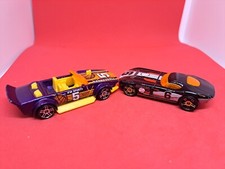 Hot Wheels Fast Felion Baseball #6 & HW Sports Basketball Track Manga #5
