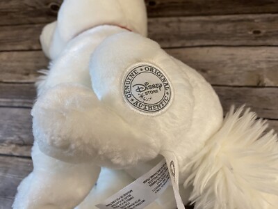 RARE Bolt White Puppy Dog Authentic Disney Store Exclusive