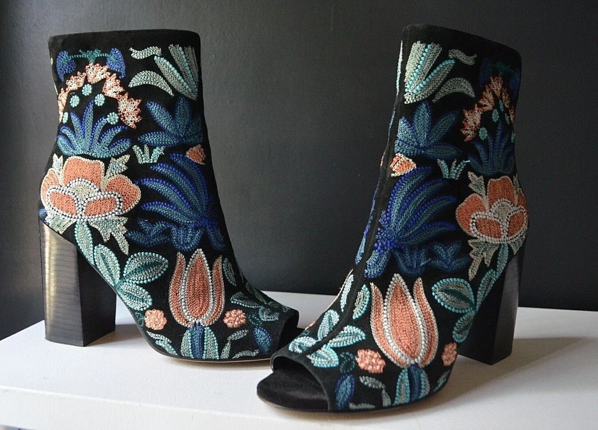Rebecca minkoff embroidered boots hot sale