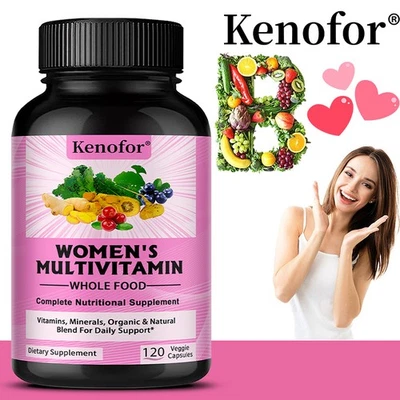 Multivitamin-Komplettnahrungskapseln für Frauen – Physiologische Gesundheit - Bild 1 von 4