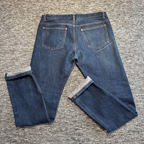 APC Selvedge Jeans Herren W32 L33 Blau Denim Petit Standard Button Fly - Bild 6 von 9