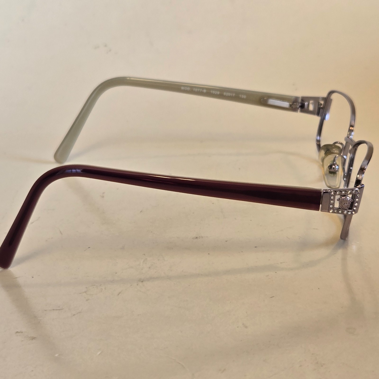 Versace Mod. 1077-B Frames Crystals Gems Purple Sunglasses Eyeglasses thumbnail 9