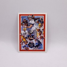 Johnny Unitas Autographed, Ted Williams Co. Card #AC9