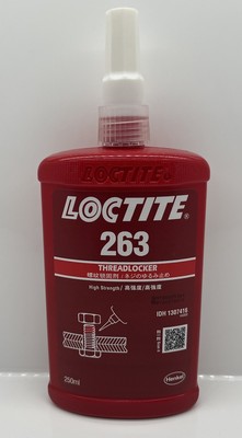 Loctite 263 250mL High Strength Bolt Nut Threadlocker 8.45oz  EXP 02/2027 FRESH!