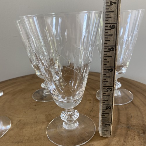 SET OF 5 - Vintage Duncan & Miller Willow #D3 Goblet 6 Oz. Elegant/Sophisticated - Picture 2 of 7