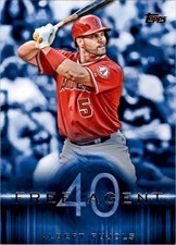 2015 Topps Free Agent 40 #F401 Albert Pujols - BB
