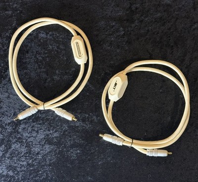 MIT Terminator 3 RCA Interconnects (2 Audiophile Grade Cables)