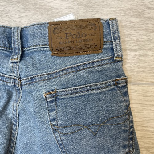 Polo Ralph Lauren Eldridge Skinny Light Wash Blue Denim Jeans Boy’s Size 10 - Picture 9 of 15