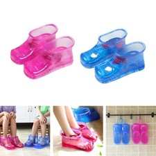 1 Pair Foot Bath Shoes Foot Massage Portable Movable Waterproof Household Foot