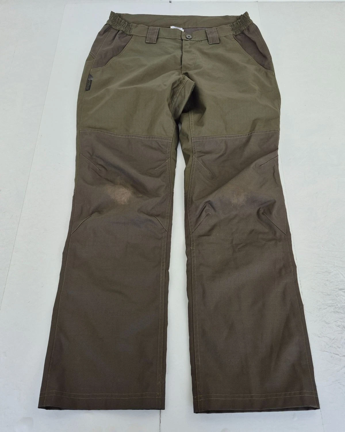 Decathlon Trousers Large Green Mens Straight Trekking Reinforced Knees
Opens in a new window or tab