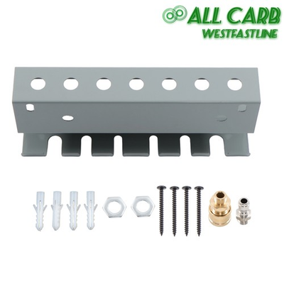 #ad 7 Hook Wall Mount Pressure Washer Organizer 2 x 1 4quot; Male amp; Female Quick Connect $16.44