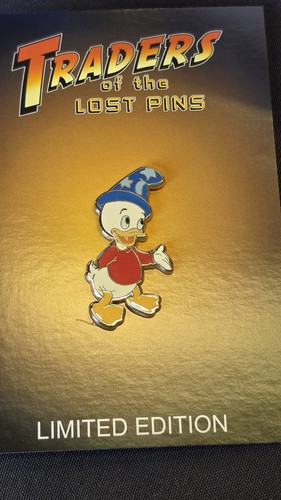 Disney WDI Characters in Sorcerer Hats Donald's Nephew Huey LE 200 Cast Pin