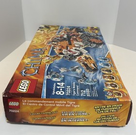 LEGO: LEGENDS OF CHIMA, Tiger's Mobile Command 70224 SEALED * Box Damaged/Read