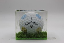2x2 Callaway Chrome Tour Special Edition - Good Good - Logo Golf Ball In Resin