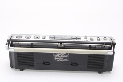 Sanyo M7650 Vintage Radio / Cassette Boombox - Fair Condition | eBay
