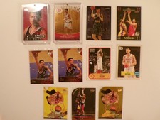 Yao Ming Basketball Card lot. 11 cards. Set and Pack pulled, High Grade