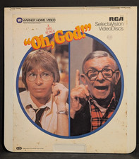 Oh, God 1977 RCA SelectaVision VideoDisc CED