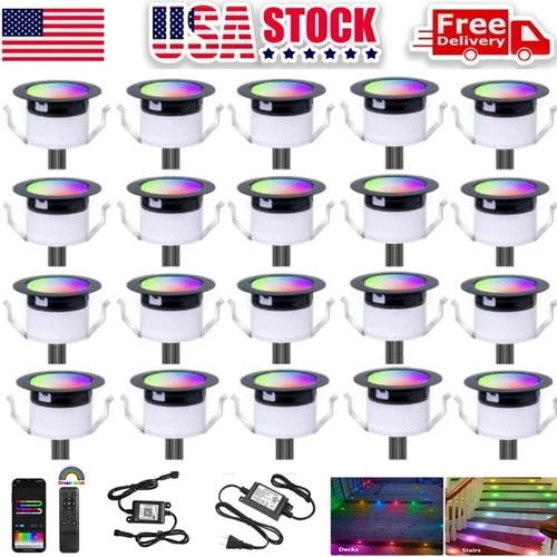 LED RGBWIC Lights Chasing Colour /Decking/Plinth/Kickboard/ Kitchen/Garden Lamps