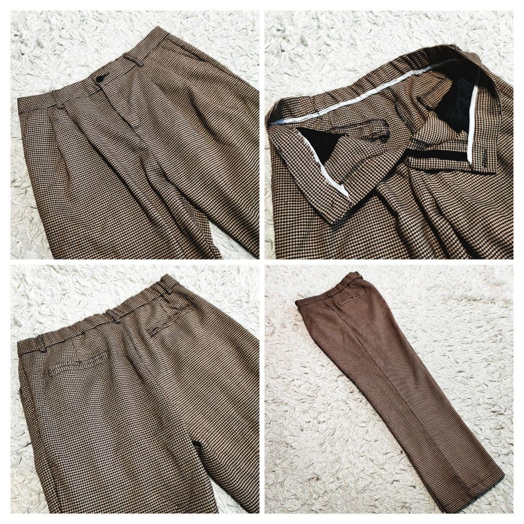 Setup suit double button houndstooth pattern over… - image 10