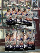 2019 Topps Stadium Club 8 Factory Sealed Baseball Hobby Packs