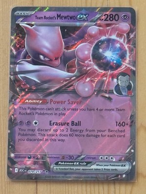 Team Rocket's Mewtwo EX 079/217 Me02.5: Ascended Heros