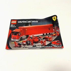 LEGO Racers Scuderia Ferrari Truck 8654 In 2005 New Retired Sealed Inner Bags