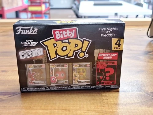 Funko Bitty POP! Five Nights at Freddy's (FNAF)- Foxy, Cupcake, & Chica
