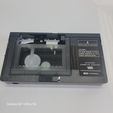 VHSC Cassette Adapter VCA115A SVHS Compatible VCR - Tested, Works 