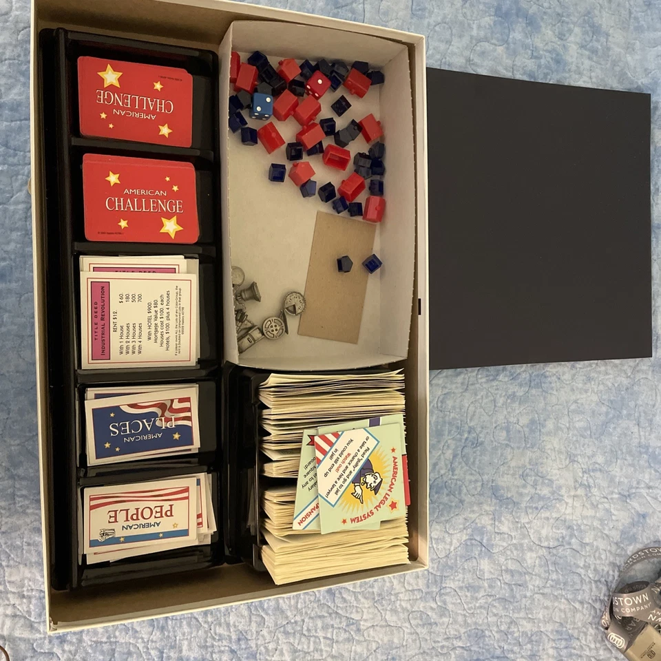 Monopoly The America Special Edition COMPLETE Parker Brothers 2002 USA - Image 2 of 4