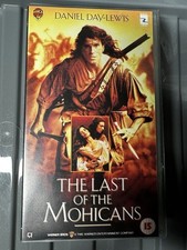 The Last of the Mohicans 1992 VHS Daniel Day-Lewis, Madeleine Stowe