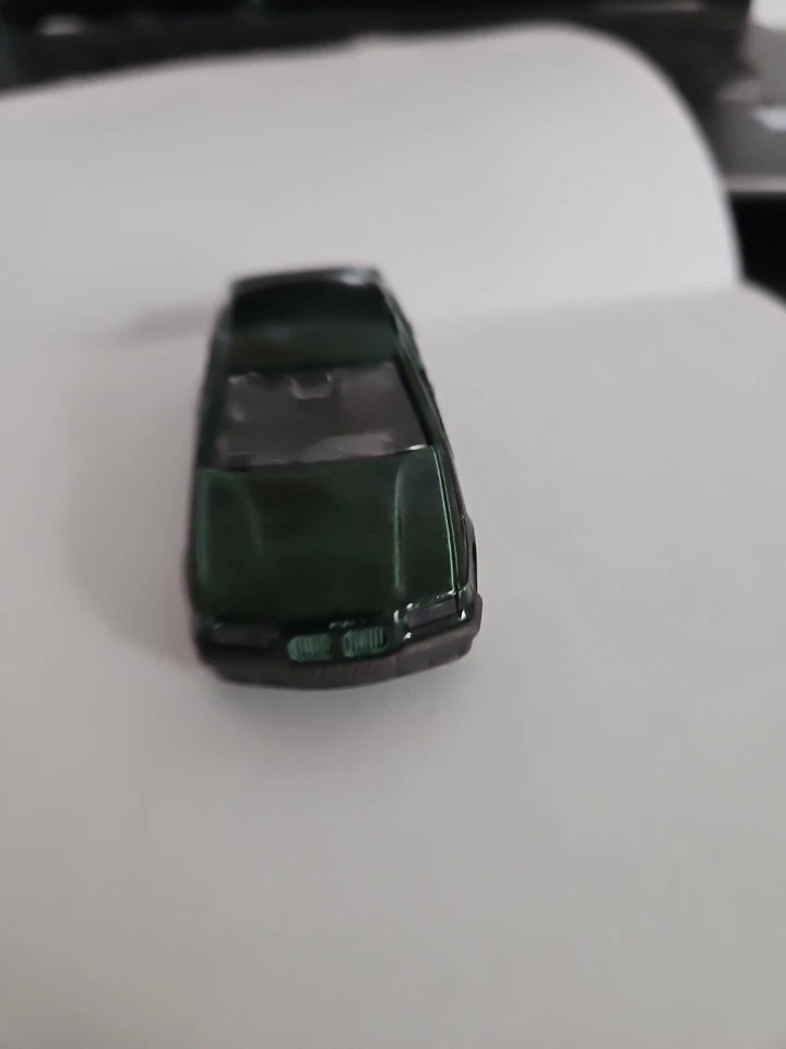 Majorette #257 BMW 325i 1:58 Loose Mint Doors Open Dark Green Metallic Metal Htf - Image 3 of 4