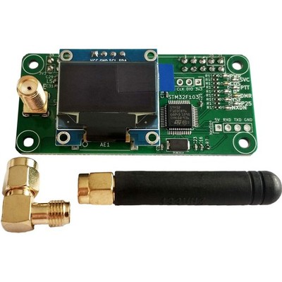 MMDVM Hotspot Board UHF VHF P25 DMR YSF DSTAR NXDN POCSAG for Raspberry Pi Ze...