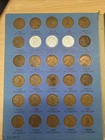 Complete Whitman Lincoln Cent Album 1941-1975 All Original Coins